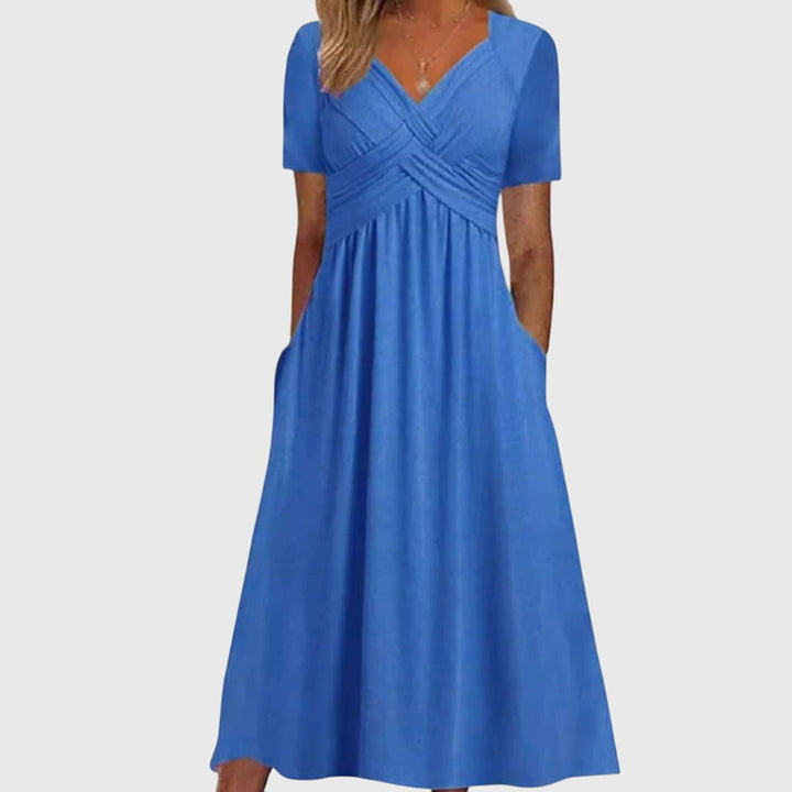 Amanda | Women's Tummy-Coverage Tailored Dress for Formal Occasions