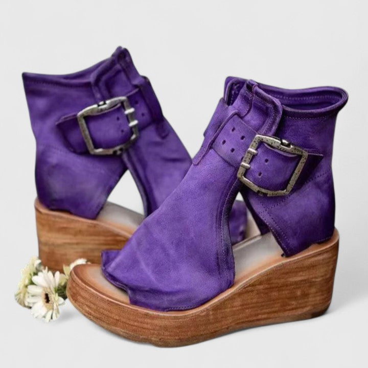 Jess | Women's Orthopedic Wedge Sandals with Three Arch Support
