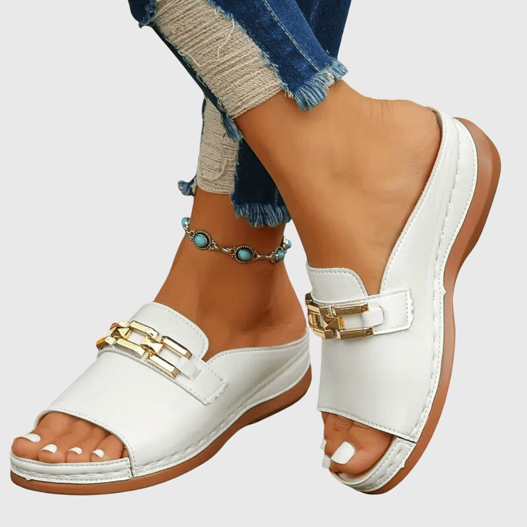Beatrice | Women's Slip-On Orthopedic Sandals with Shock-Absorbing Sole