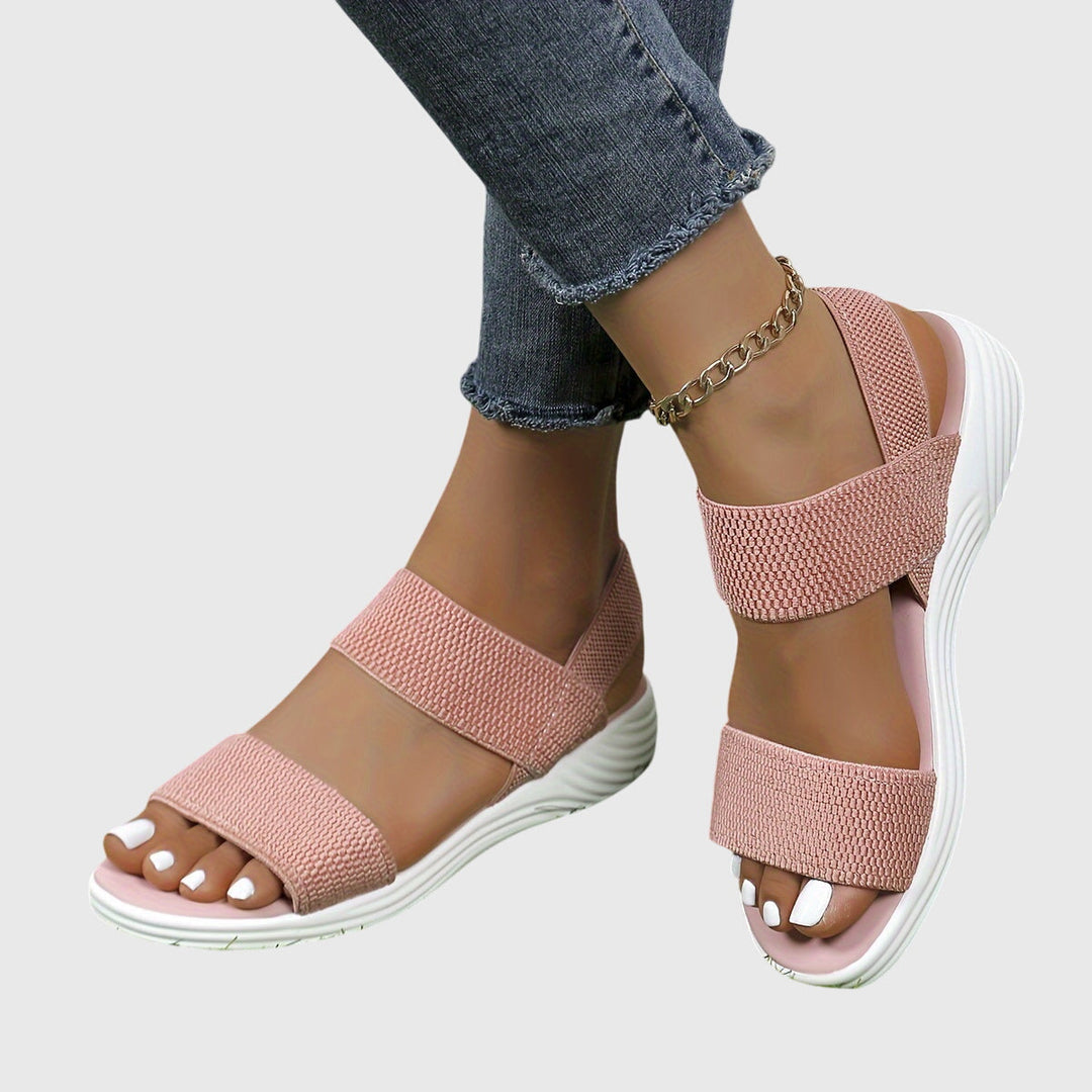 Emila | Women's Orthopedic Stretch Sandals with Adjustable Straps