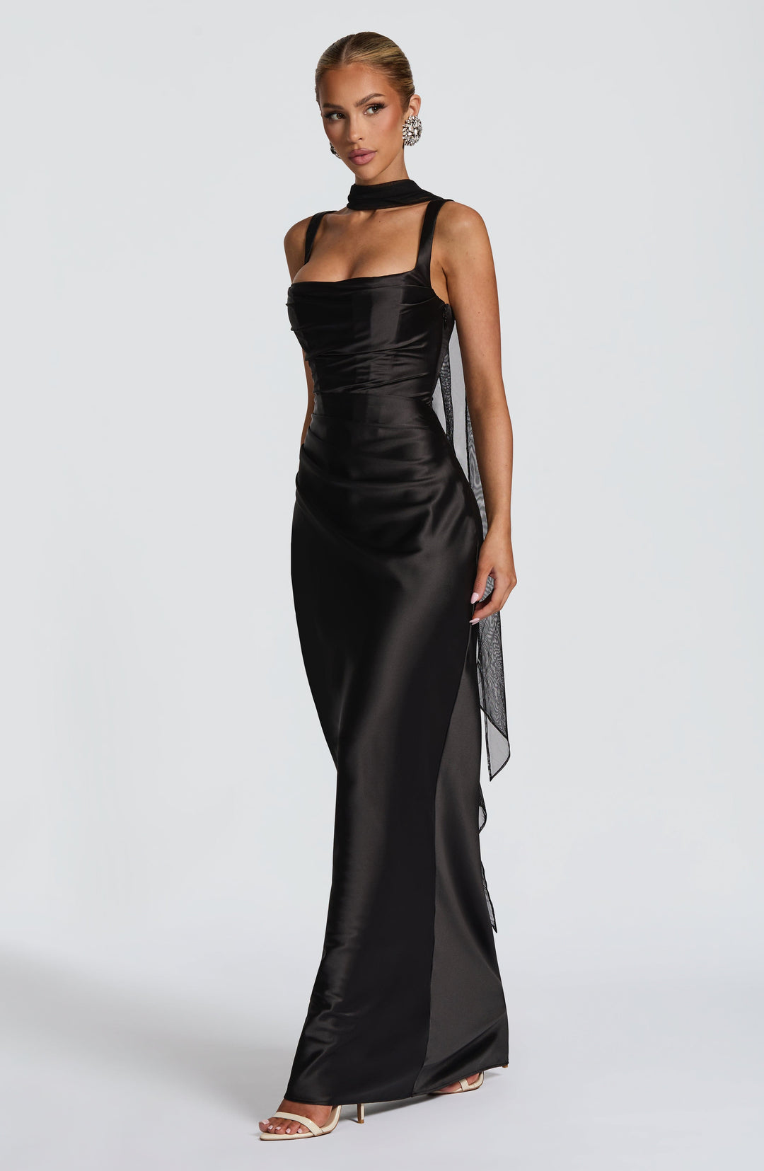 Calanthe Maxi Dress - Black 🖤