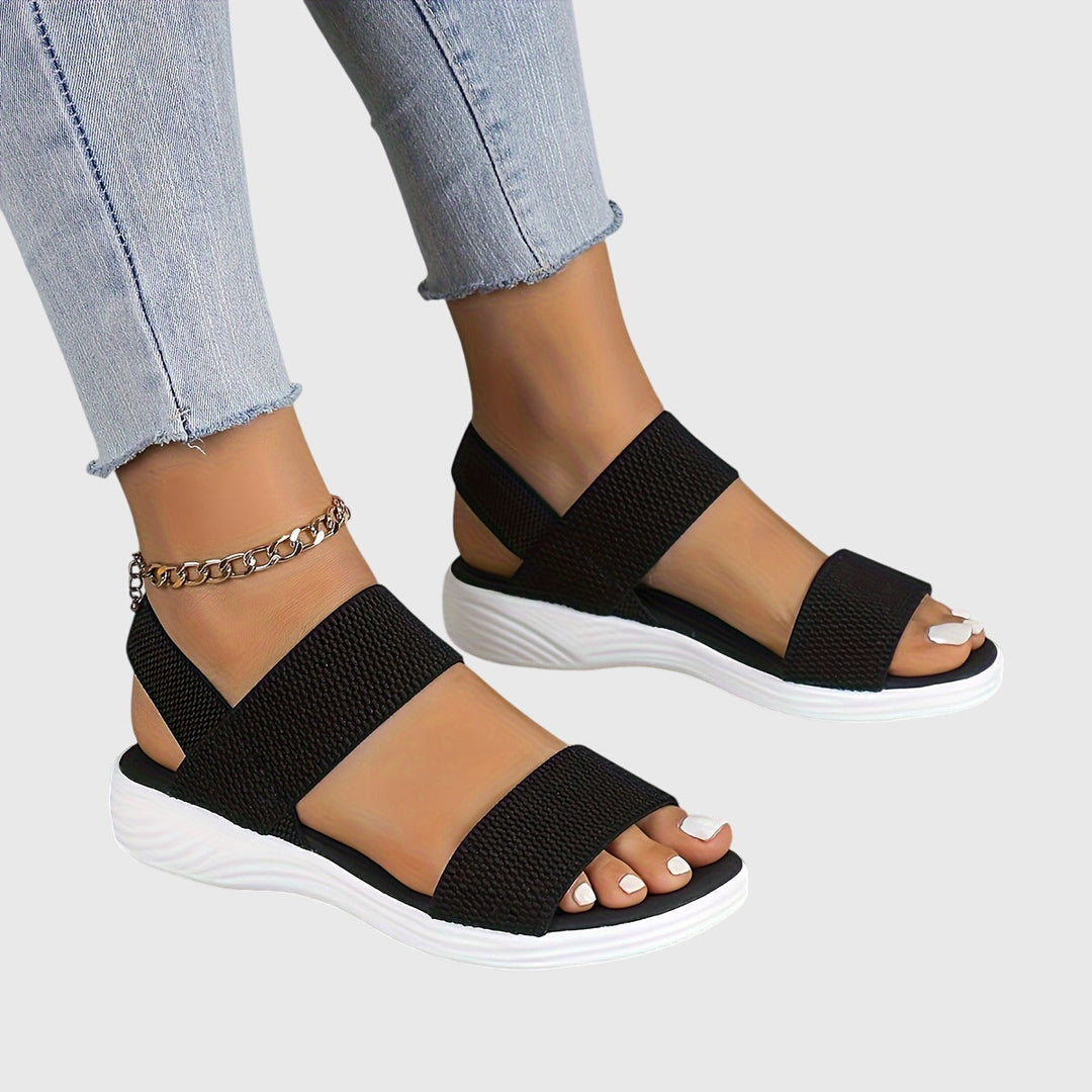 Emila | Women's Orthopedic Stretch Sandals with Adjustable Straps