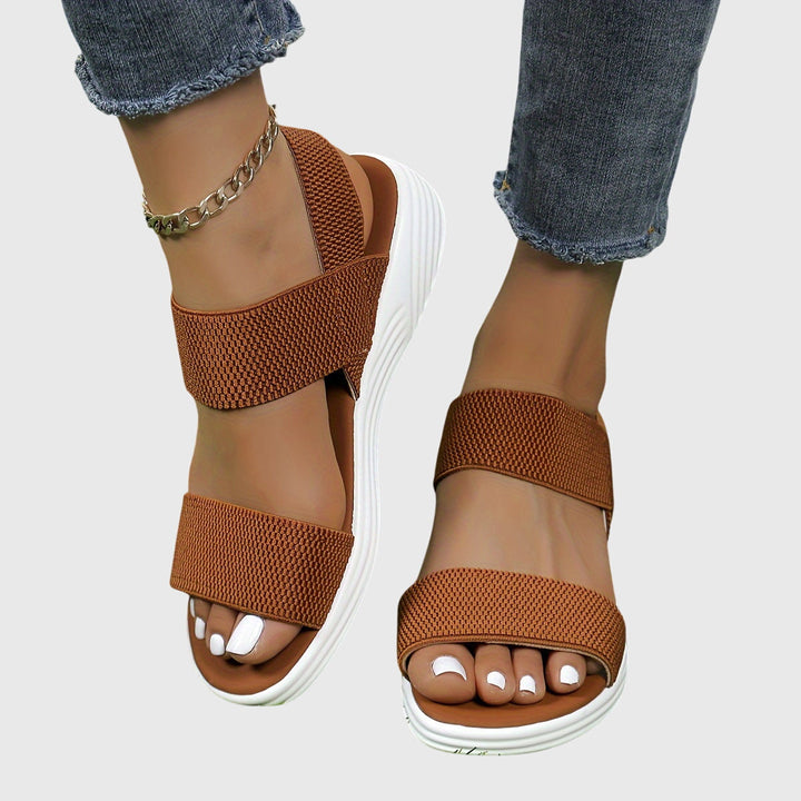 Emila | Women's Orthopedic Stretch Sandals with Adjustable Straps