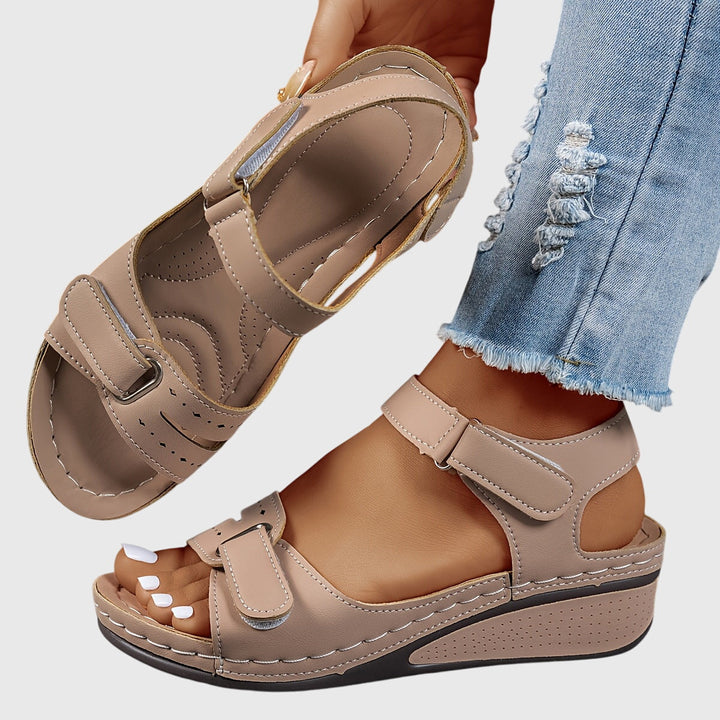 Crystal | Women's Orthopedic Sandals with Stretch Fit and Non-Slip Sole