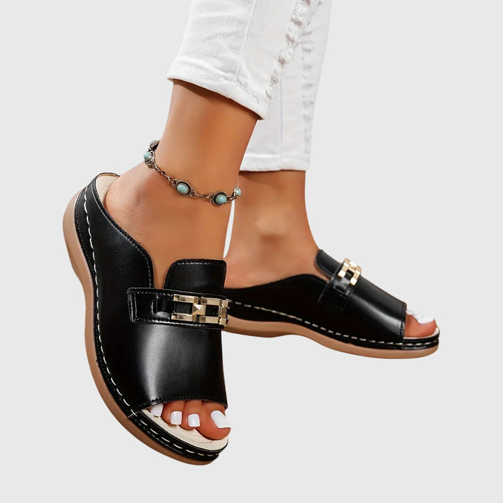 Beatrice | Women's Slip-On Orthopedic Sandals with Shock-Absorbing Sole
