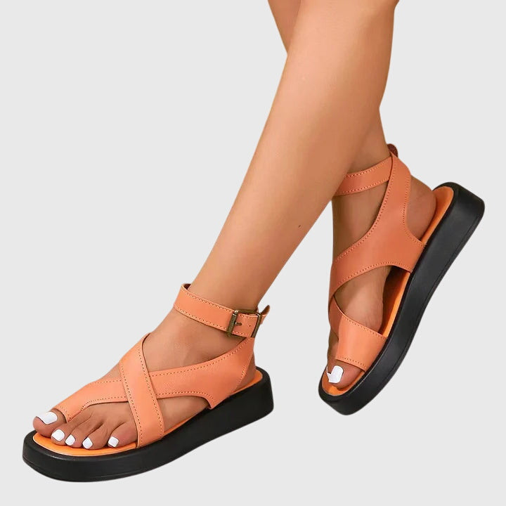 Tess | Women's Orthopedic Gladiator Sandals with Adjustable Straps and Cushioned Sole