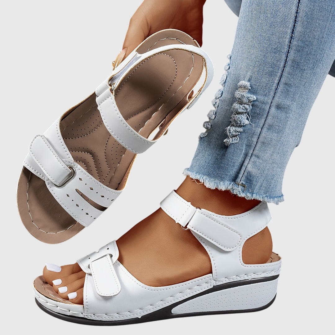 Crystal | Women's Orthopedic Sandals with Stretch Fit and Non-Slip Sole