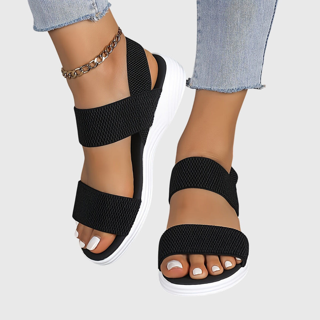Emila | Women's Orthopedic Stretch Sandals with Adjustable Straps