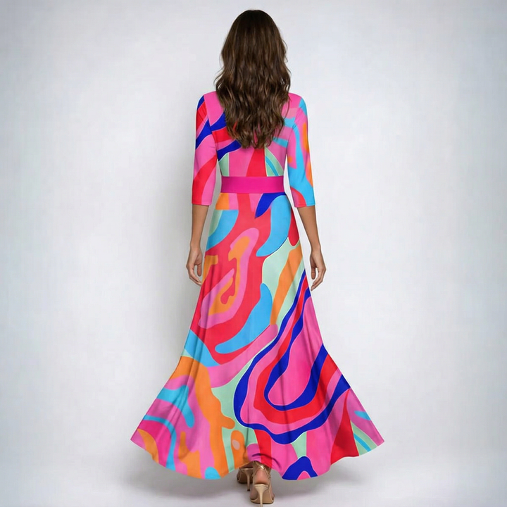 Celine – Floral Maxi Dress