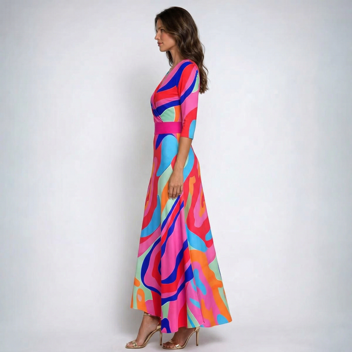 Celine – Floral Maxi Dress