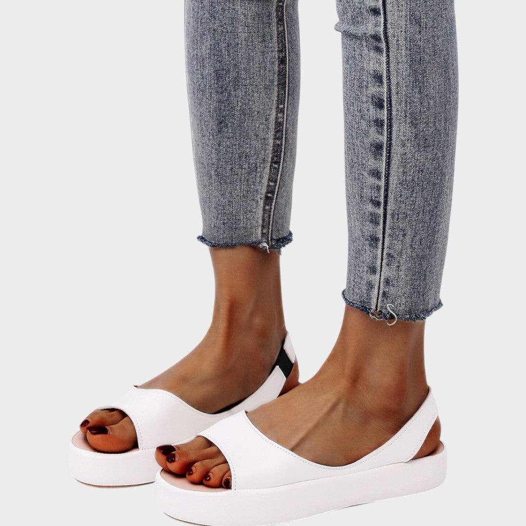 Caryzzaa | Women's Orthopedic Sandals with Padded Insole and Back Strap