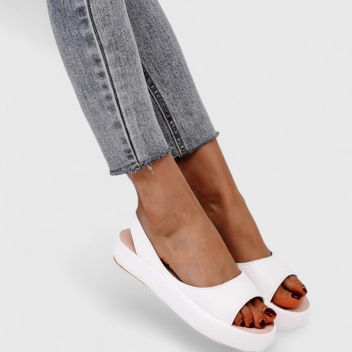Emrynn | Women's Orthopedic Slip-On Sandals with Cushioned Insole and Back Strap