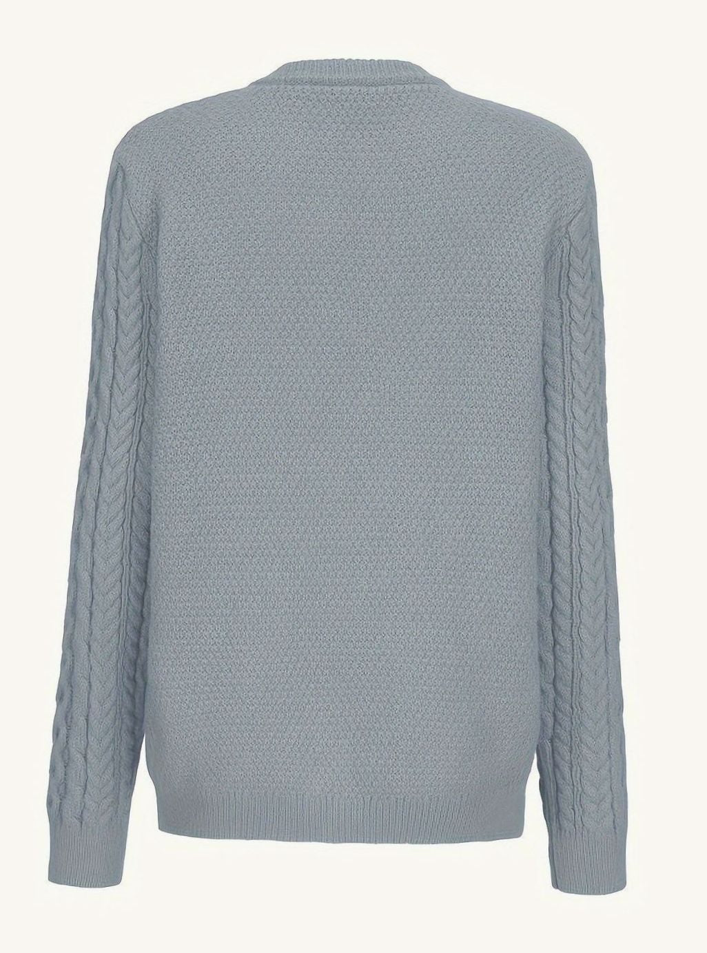 Victoria | Women's Cable-Knit Button-Front Relaxed Cardigan Sweater