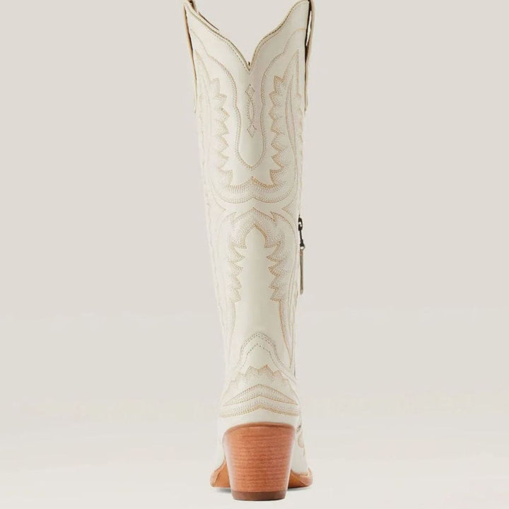 Camila | Women's Embroidered Pointed-Toe Cuban Heel Tall Cowboy Boots