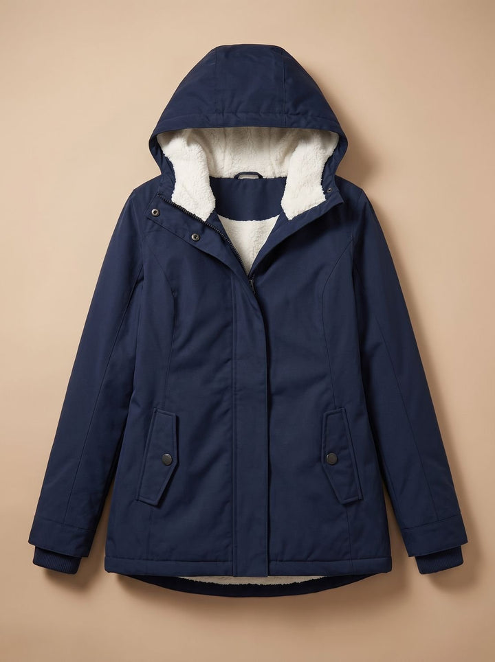 Madison | Women's Fleece-Lined Waterproof Hooded Zip-Up Jacket