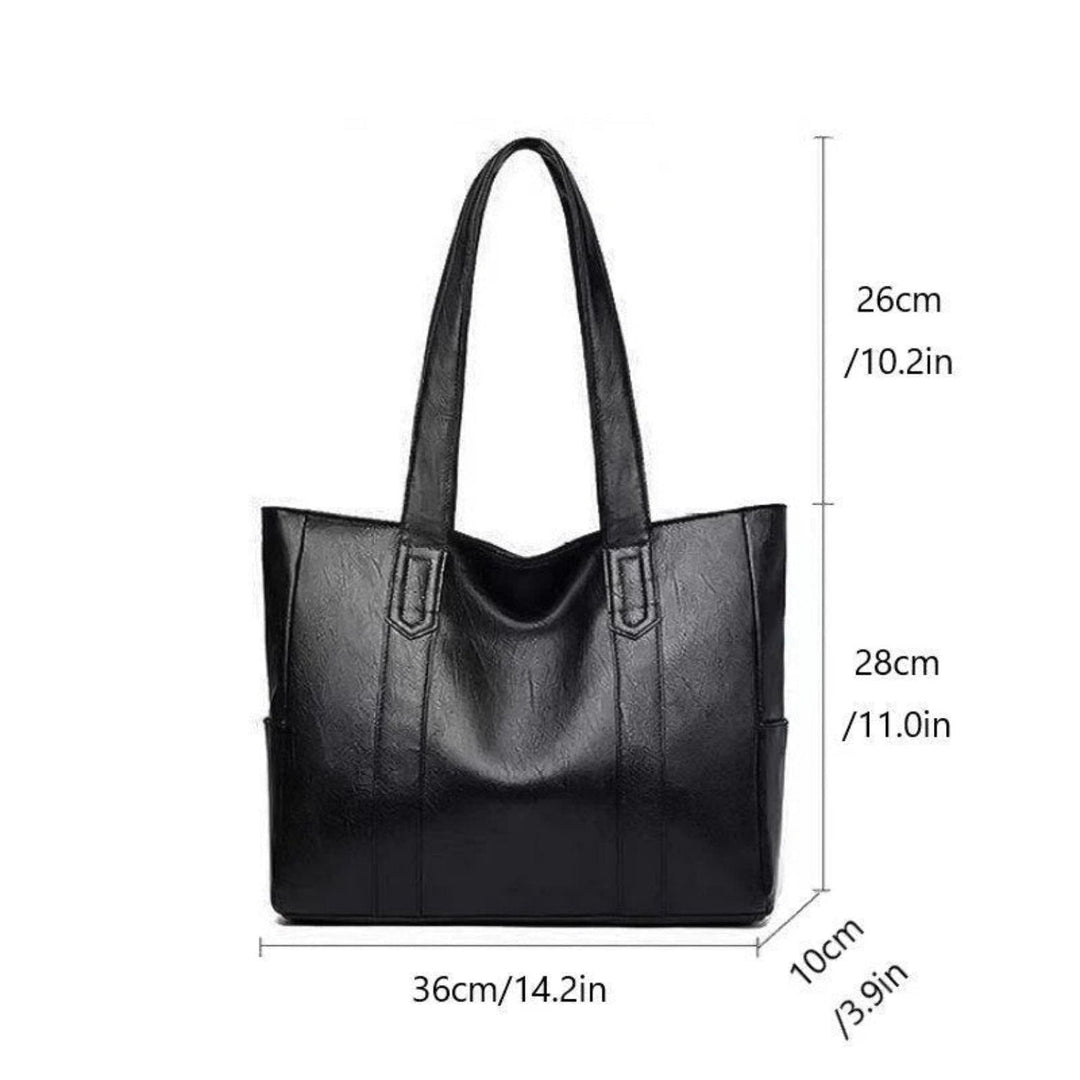 Charlotte | Women's Large-Capacity Vintage Leather Shoulder Tote Bag