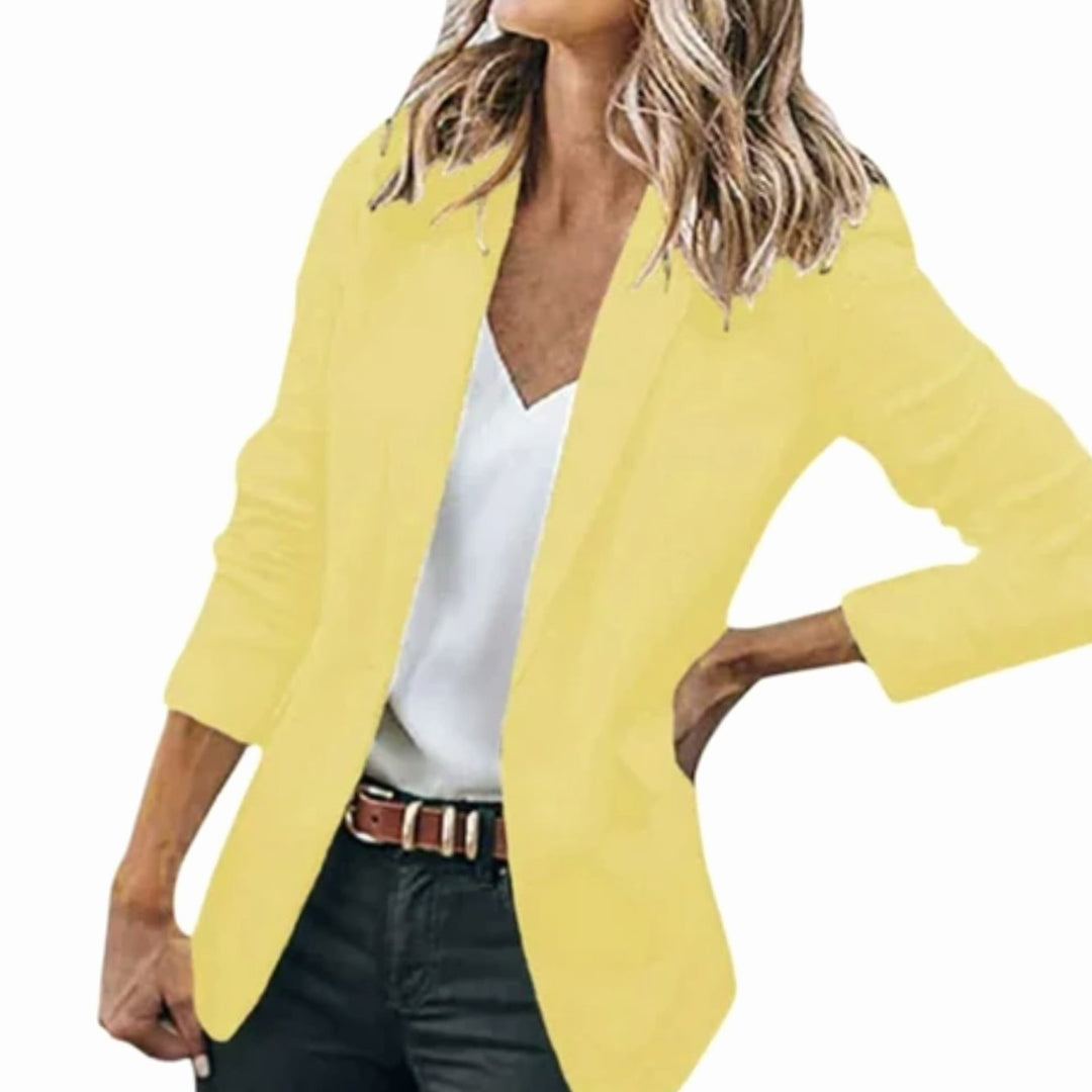 Victoria | Women's Open Front Long-Sleeve Work Blazer