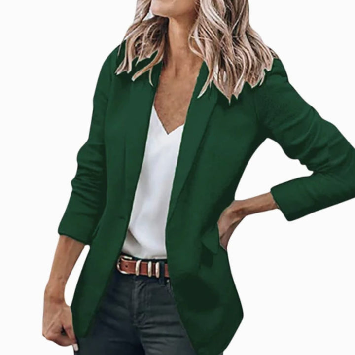 Victoria | Women's Open Front Long-Sleeve Work Blazer