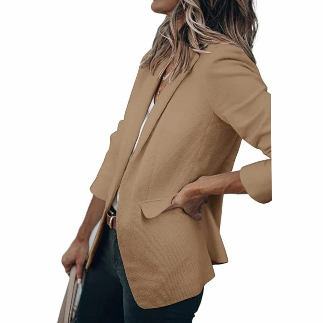 Victoria | Women's Open Front Long-Sleeve Work Blazer