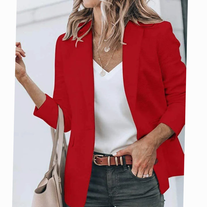 Victoria | Women's Open Front Long-Sleeve Work Blazer