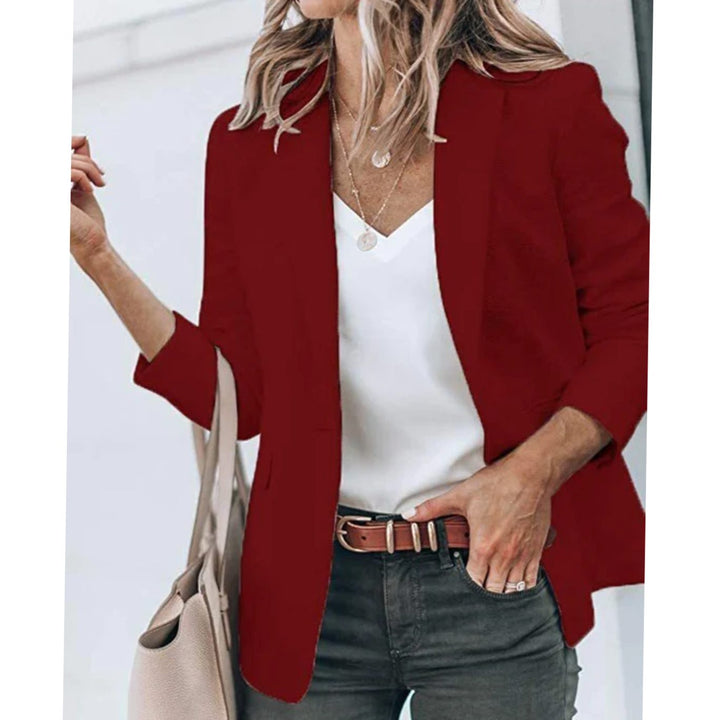 Victoria | Women's Open Front Long-Sleeve Work Blazer