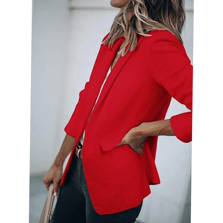 Victoria | Women's Open Front Long-Sleeve Work Blazer