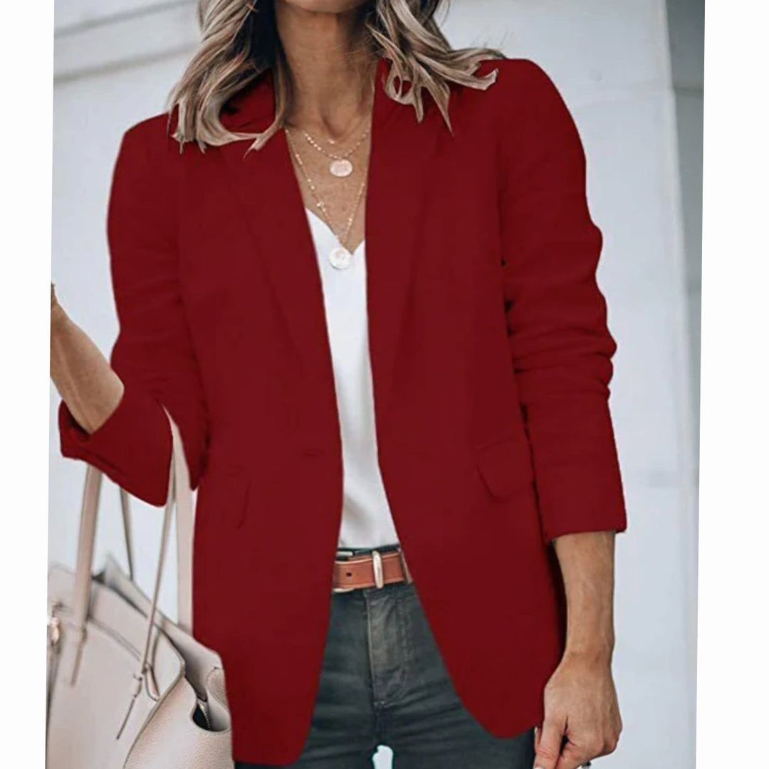 Victoria | Women's Open Front Long-Sleeve Work Blazer