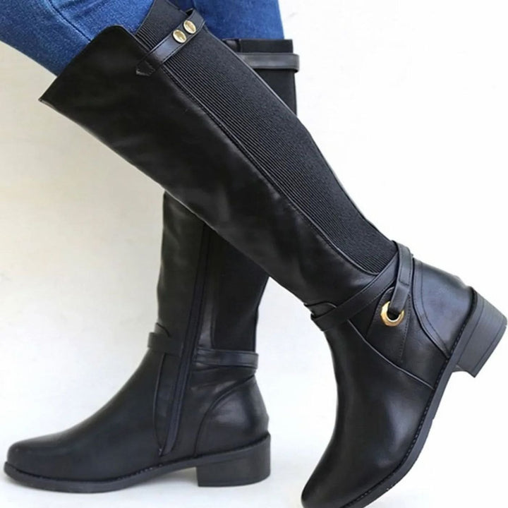 Victoria | Women's Orthopedic Knee-High Riding Leather Boots
