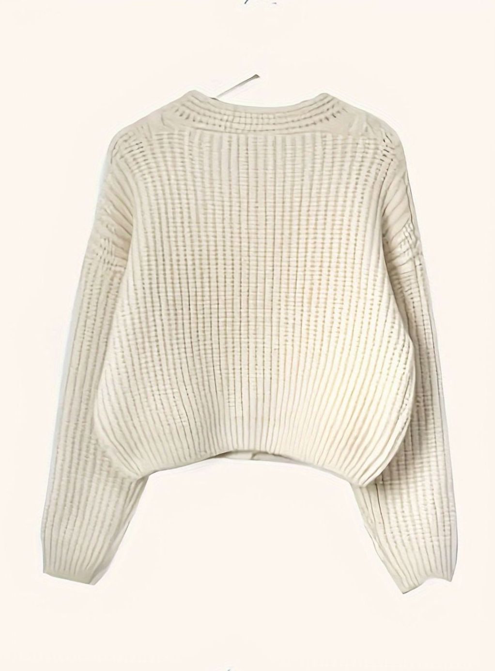 Harper | Women's Oversized Cable-Knit Button-Front Cardigan