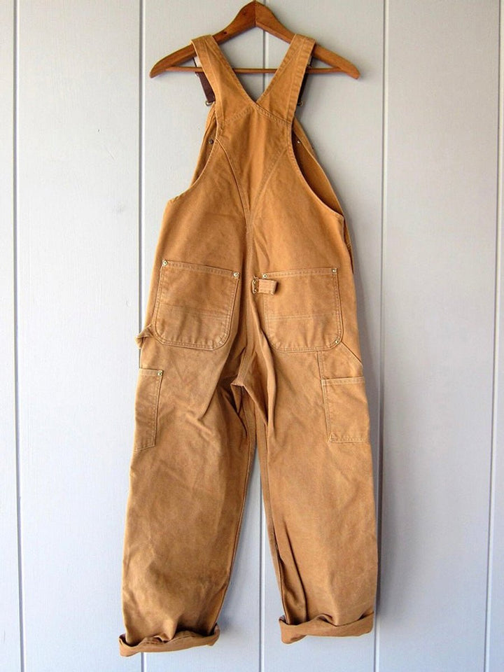 Evelyn | Women's Relaxed-Fit Adjustable-Strap Cotton Bib Overall