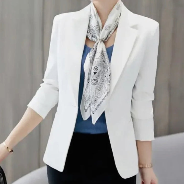 Charlotte | Women's Tailored Slim-Fit One-Button Office Blazer