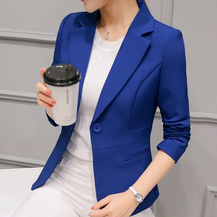 Charlotte | Women's Tailored Slim-Fit One-Button Office Blazer