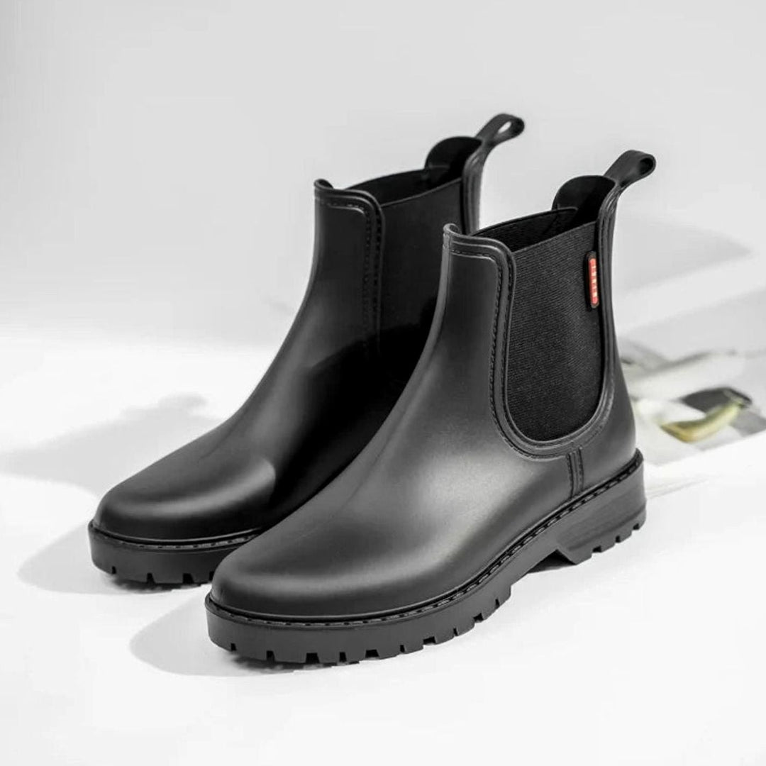 Evelyn | Women's Waterproof Insulated Elastic-Panel Chelsea Boots