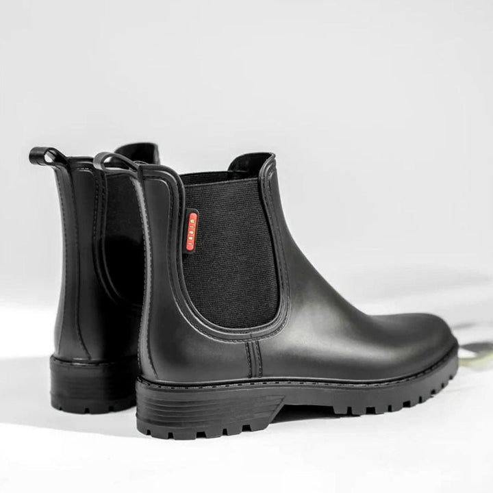 Evelyn | Women's Waterproof Insulated Elastic-Panel Chelsea Boots