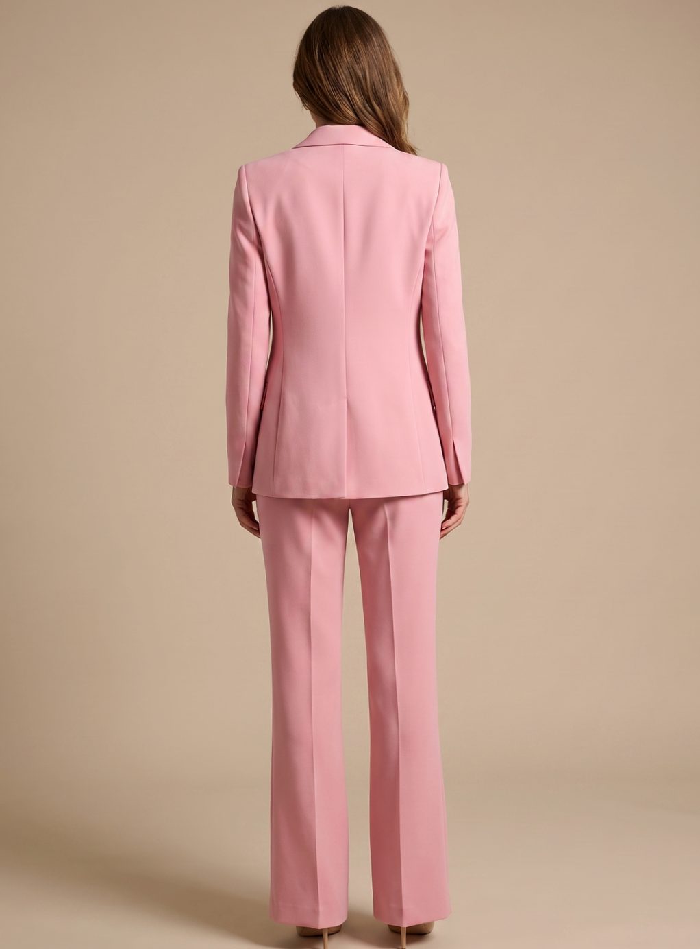 Isabella | Women's Wide-Leg Blazer Flare-Pant Two-Piece Suit Set