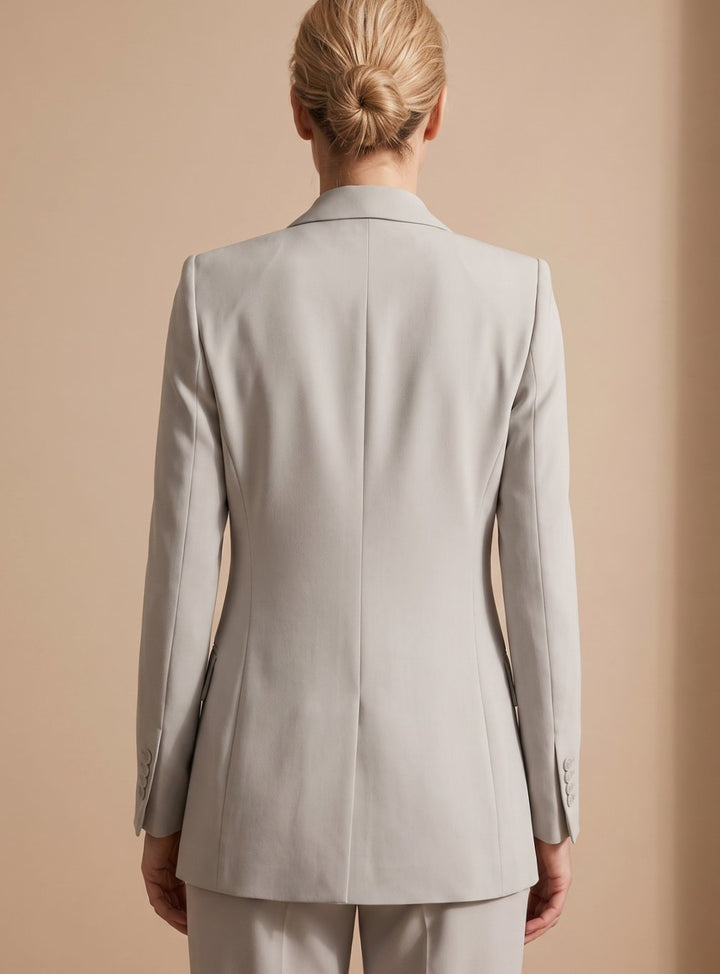 Isabella | Women's Wide-Leg Blazer Flare-Pant Two-Piece Suit Set